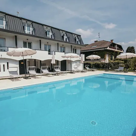 Aquavista - Lakeview With Pool Apartment Dormelletto