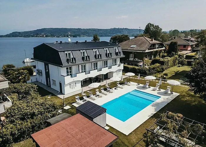 Aquavista - Lakeview With Pool Apartment Dormelletto